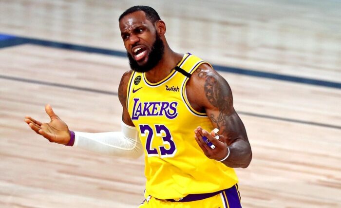 LeBron James des Lakers