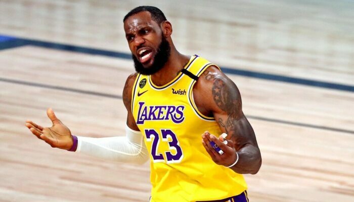 LeBron James des Lakers