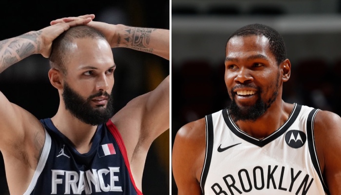 L'arrière français des New York Knicks, Evan Fournier, s'est fait reprendre de volée par un ancien coéquipier suite à son tacle en direction de la star NBA des Brooklyn Nets, Kevin Durant