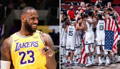 NBA/JO – La blague de LeBron après l’hommage des joueurs de Team USA