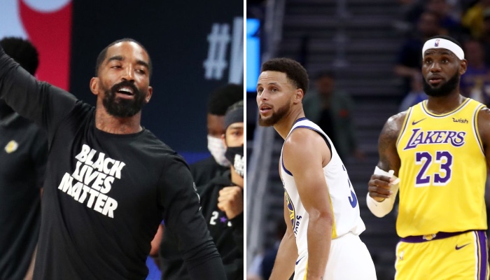 L'ancien arrière NBA J.R. Smith s'est lancé dans une toute nouvelle carrière sportive, ce qui n'a pas manqué de faire réagir les superstars de la ligue Stephen Curry et LeBron James