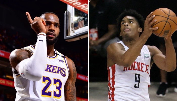 La superstar NBA des Los Angeles Lakers, LeBron James, a sérieusement adoubé le rookie des Houston Rockets, Josh Christopher, après ses exploits en Summer League