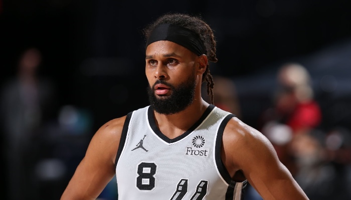 Le meneur NBA des Brooklyn Nets, Patty Mills, ici sous les couleurs des San Antonio Spurs