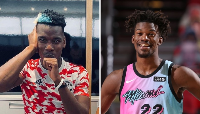 La star française du club de football de Manchester United, Paul Pogba, doit en partie ses récentes prouesses sur les terrains de Premier League... au Miami Heat de Jimmy Butler !