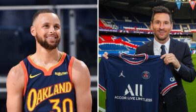 NBA – La réaction virale de Steph Curry à l’arrivée de Lionel Messi au PSG !