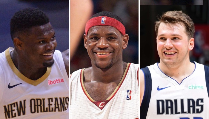 Les stars NBA Zion Williamson, LeBron James et Luka Doncic ont effectué des premiers achats en tant que joueurs NBA bien différents