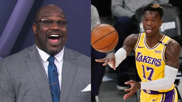 Shaquille O'Neal et Dennis Schröder