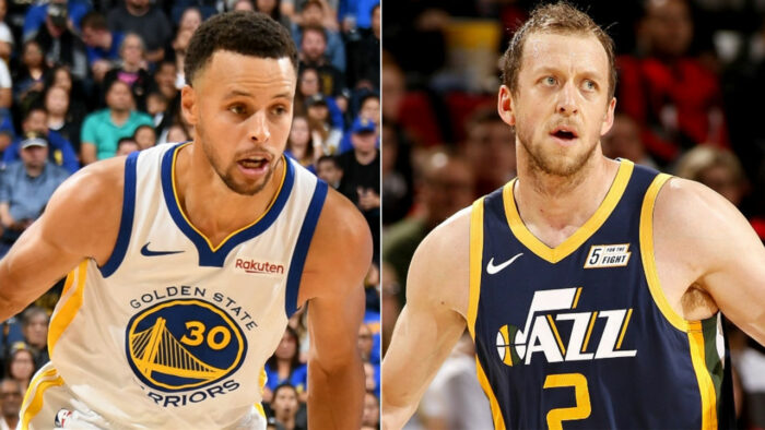 Steph Curry et Joe Ingles