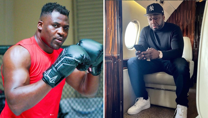 Francis Ngannou a envoyé un message à 50 Cent