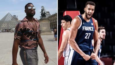 NBA – Dwyane Wade chopé en galère face à Rudy Gobert !