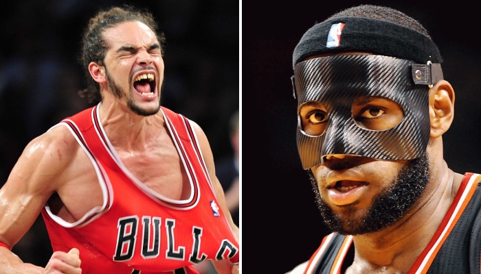 Joakim Noah et LeBron James