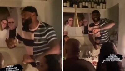 NBA – Alcoolisé et en compagnie d’une énorme superstar, LeBron se lâche et rappe !