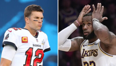 NBA – Pour la reprise NFL, LeBron envoie un message à Tom Brady !