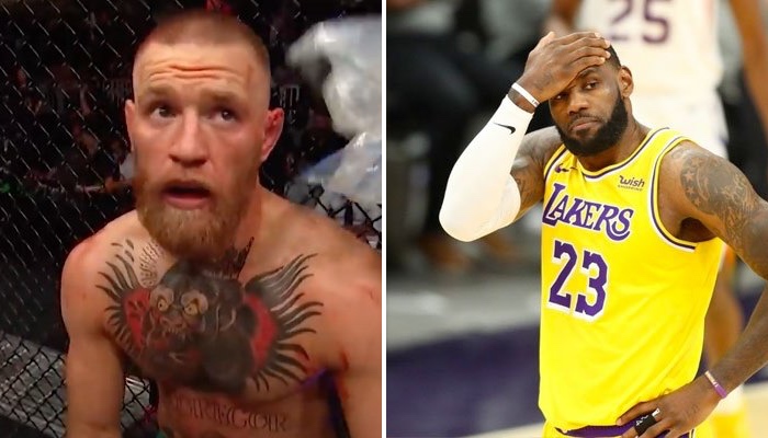 Conor McGregor et LeBron James désemparés