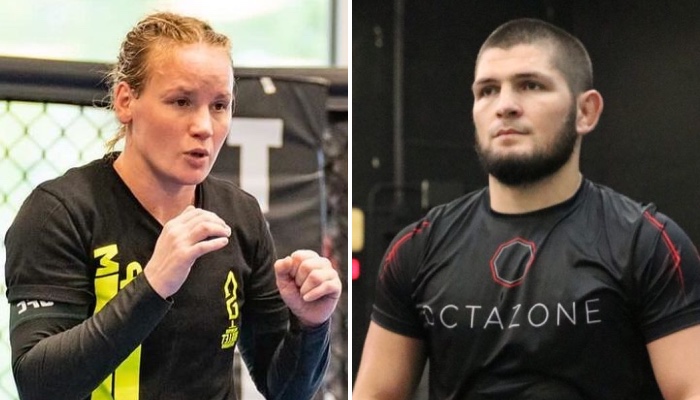 La championne UFC Valentina Shevchenko s'en est de nouveau pris à l'ancienne star de l'organisation, Khabib Nurmagomedov