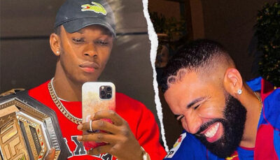 UFC – Izzy Adesanya envoie un message à Drake, le rappeur lui répond cash !