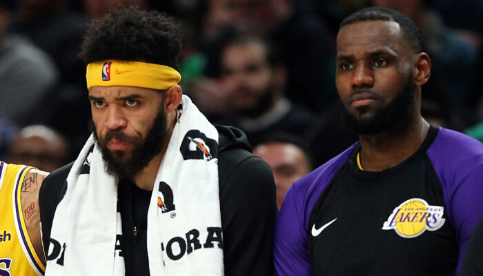 JaVale McGee et LeBron James aux Lakers