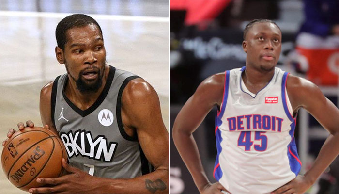 Kevin Durant et Sekou Doumbouya se connaissent déjà NBA