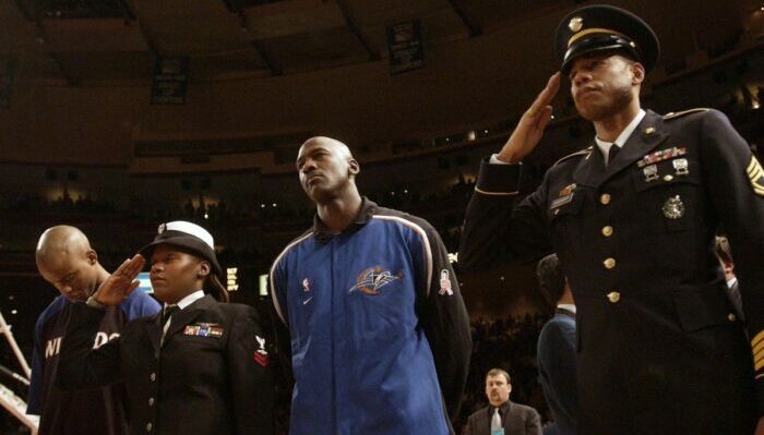 Michael Jordan ému après le 11 septembre