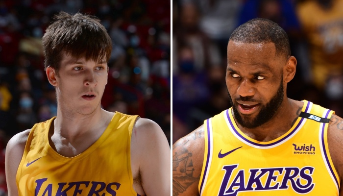 La nouvelle recrue des Los Angeles Lakers, Austin Reaves, évoluera l'an prochain aux côtés de la superstar NBA LeBron James