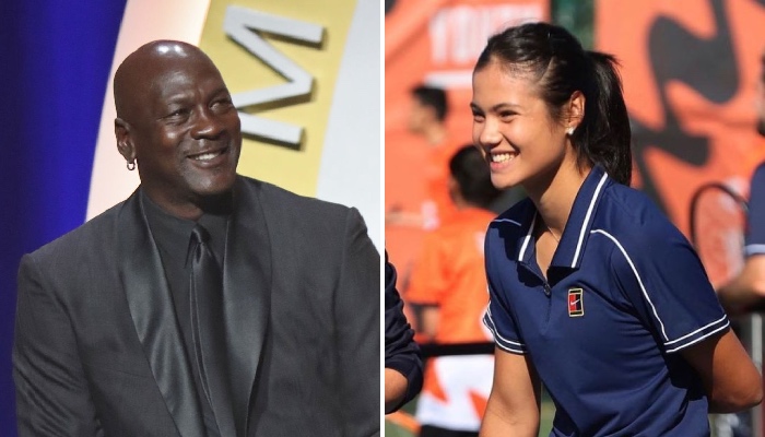 La légende NBA des Chicago Bulls, Michael Jordan, a récemment intégré une liste dressée par la sensation du tennis féminin, récente vainqueur de l'US Open, Emma Raducanu