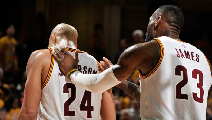 Richard Jefferson et LeBron James aux Cavs