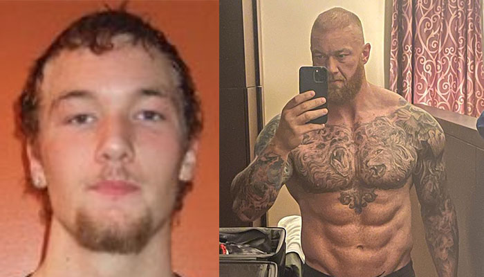 Thor Bjornsson The Mountain physique à 19 ans