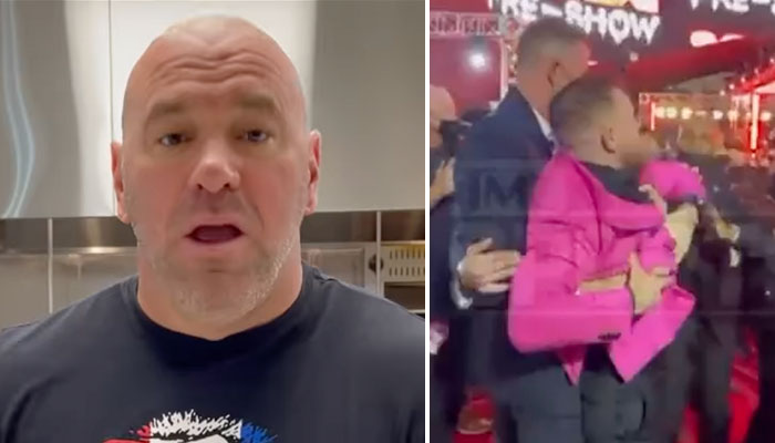 Dana White réagit au gros dérapage de Conor McGregor aux MTV Awards