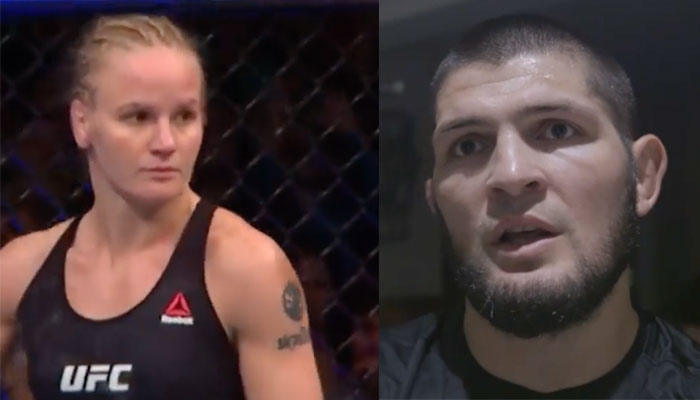 Valentina Shevchenko recadre Khabib au sujet des ring girls