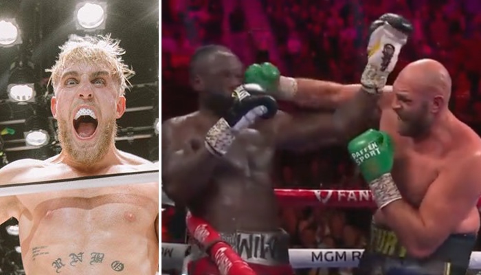 Jake Paul a réagi à la victoire de Tyson Fury sur Deontay Wilder