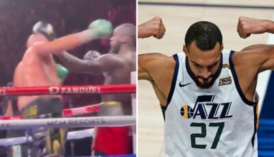 NBA – Rudy Gobert envoie un message à Tyson Fury après son gros KO