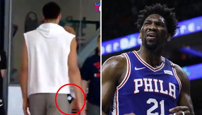 Ben Simmons a été pris en flagrant délit avec son téléphone à l'entrainement