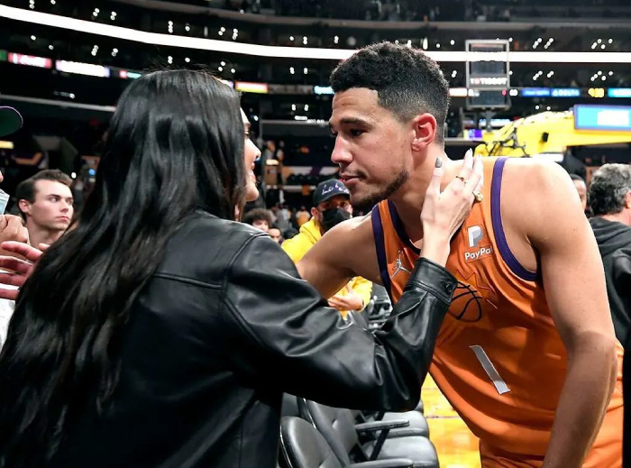 NBA Kendall jenner avec Devin Booker