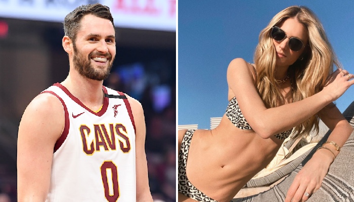 Kate Bock, la fiancé de Kevin Love, a fait le buzz