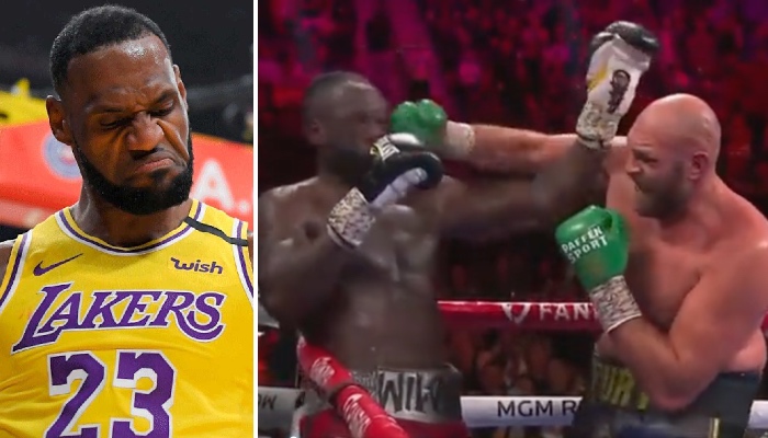 LeBron James a réagi à la vicoitre de Tyson Fury