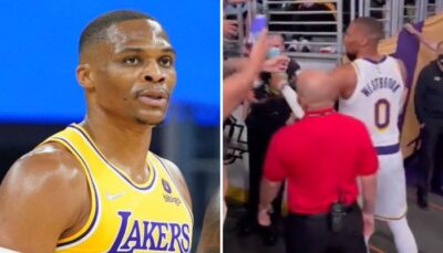 NBA – Pourquoi Russell Westbrook a recadré un fan en quittant le terrain