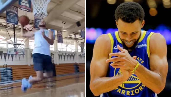 Stephen Curry a dunké sur Tik Tok