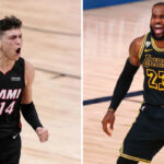 NBA – En feu, Tyler Herro claque une performance plus vue depuis LeBron James il y a 10 ans !