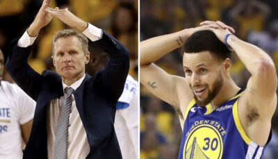 NBA – Steph Curry rabroué par la ligue, Steve Kerr… d’accord !