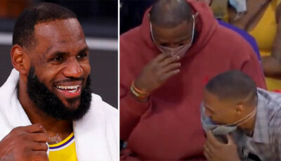 NBA – LeBron et Westbrook se moquent d’un de leurs coéquipiers en plein match !
