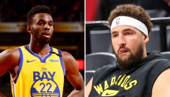 Andrew Wiggins n'a jamais joué avec Klay Thompson NBA