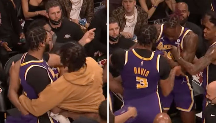 Grosse altercation entre Anthony Davis et Dwight Howard NBA