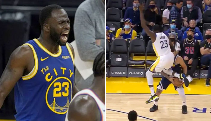 Draymond Green frôle l'exclusion après une incroyable faute ! NBA