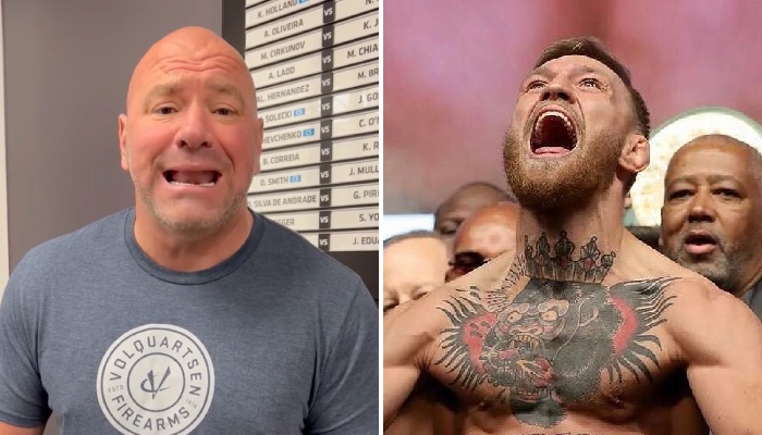 Il presidente dell'UFC Dana White è stato preso di mira per i suoi rapporti finanziari con i combattenti della lega, tra cui la superstar Conor McGregor.