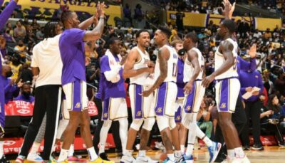 NBA – Le Laker le plus chaud du moment attaqué par une star du Heat