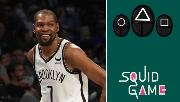 La superstar NBA des Brooklyn Nets, Kevin Durant, a relayé sur son compte Twitter une punchline en référence au phénomène mondial Squid Game, et reçu de nombreuses critiques suite à cela