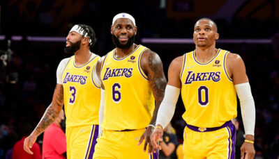 NBA – Malgré le Big 3, les Lakers tombent encore !