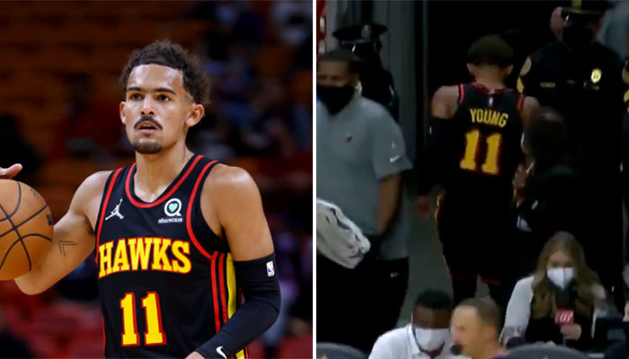 Trae Young sort sur blessure, premières nouvelles pour le meneur ! NBA