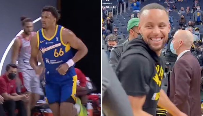 Axel Toupane brille avec les Warriors, dans l'ombre de Stephen Curry