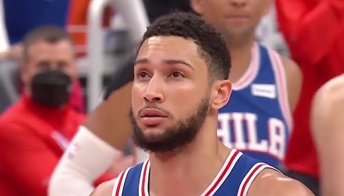 Ben Simmons shook avec les Sixers